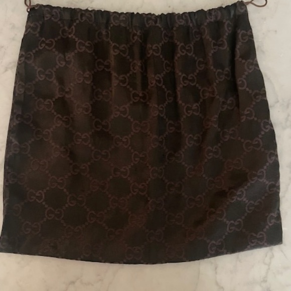 Gucci Black and Brown dust bag - Picture 1 of 5